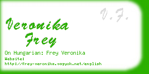 veronika frey business card